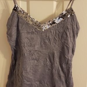 Arden B camisole with sequins